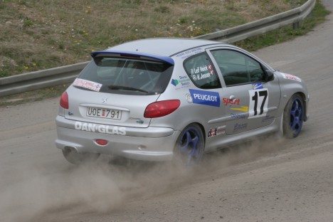 Henrik Jensen og Leif Heick (Foto: Henrik Jensen Rallyteam)
